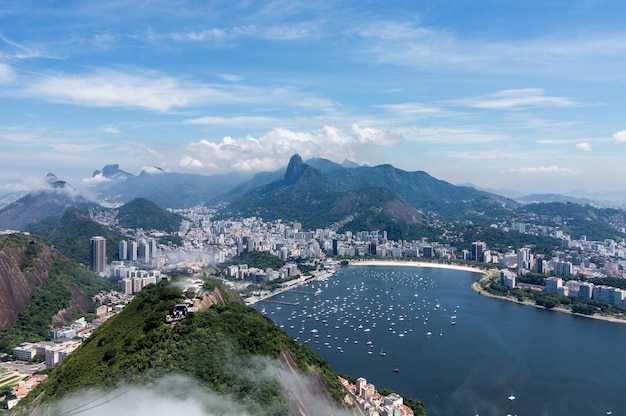 Port et toits de Rio de Janeiro Brésil