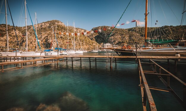 Port des voiliers de Turquie