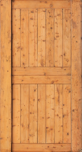 Porte en bois.