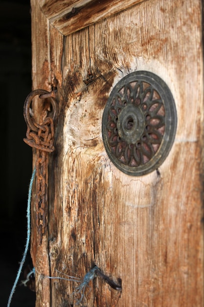 porte en bois