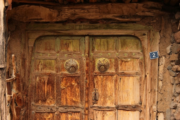 porte en bois