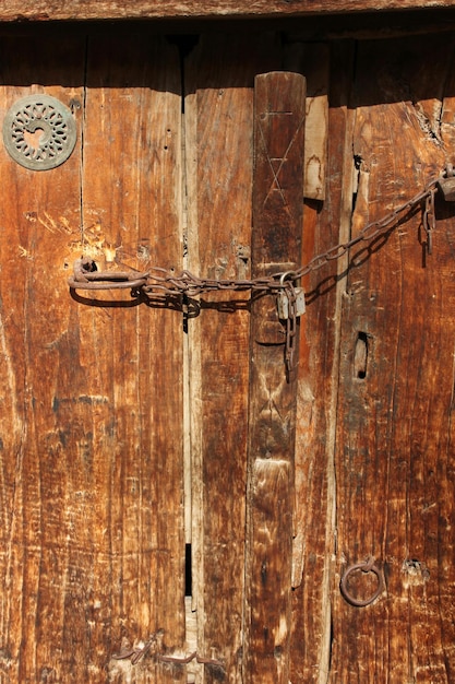 porte en bois