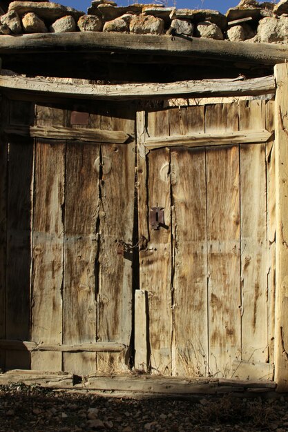 porte en bois