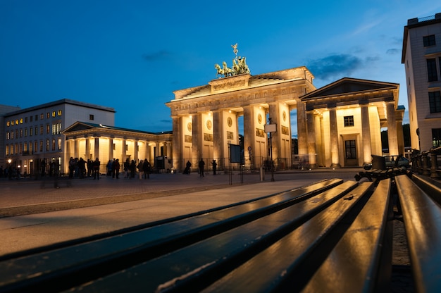 Photo porte de brandebourg, berlin