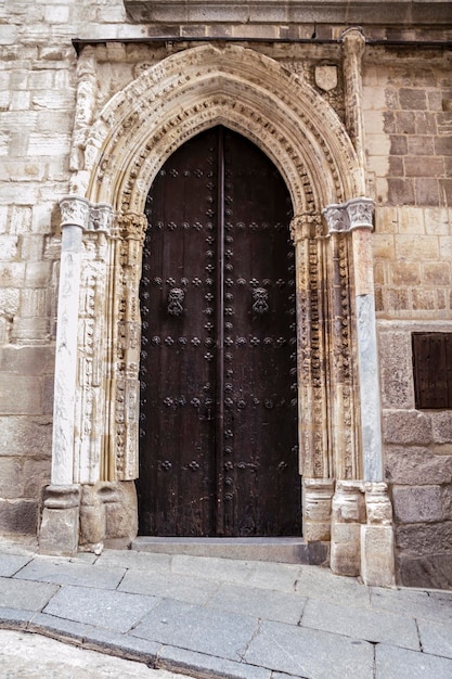 Porte. cathédrale de Tolède, ville impériale. Espagne