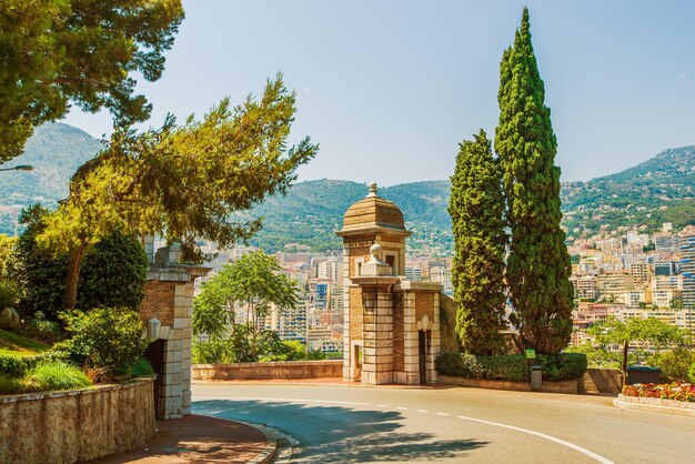 Photo porte du parc de monte-carlo