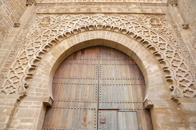 Porte de la Kasbah des Oudayas à Rabat Maroc