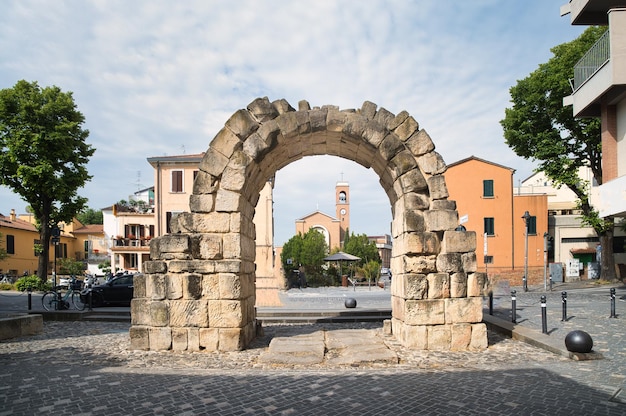 La porte Montanara ou Sant Andrea à Rimini