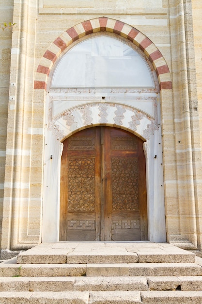 Photo porte de la mosquée selimiye