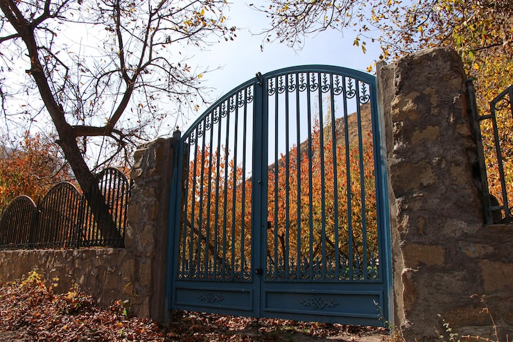 Photo portes du paradis d'automne