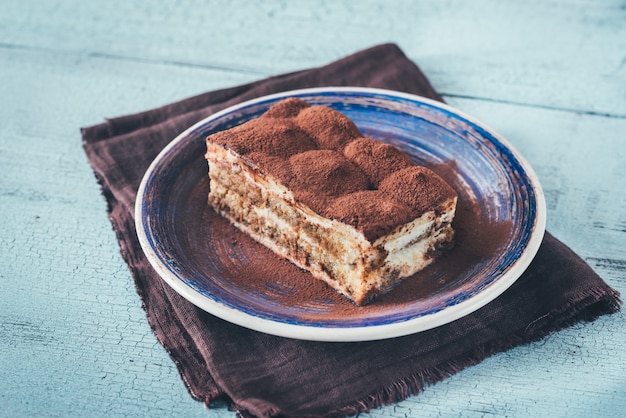 Portion de dessert Tiramisu