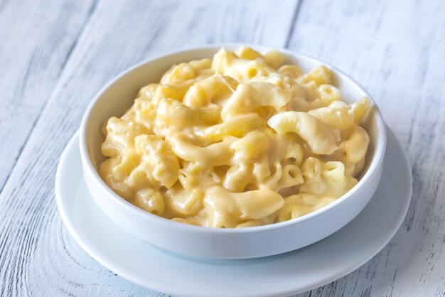 Portion de macaroni au fromage