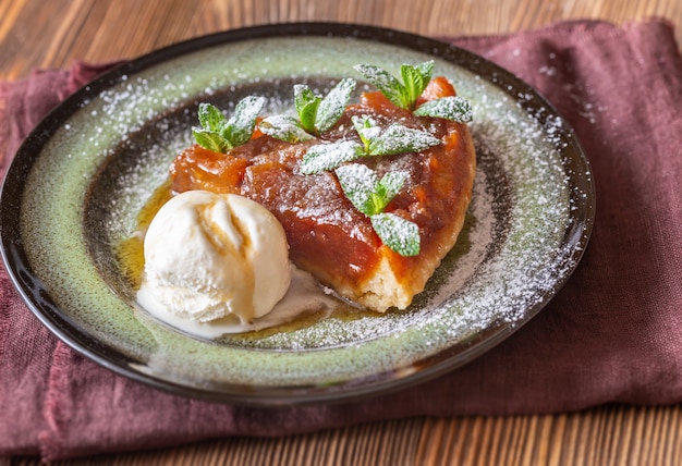 Portion de tarte Tatin