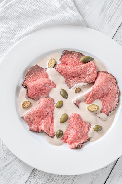 Portion de tonnato de Vitello