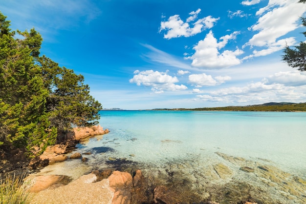 Porto Istana sous les nuages Sardaigne