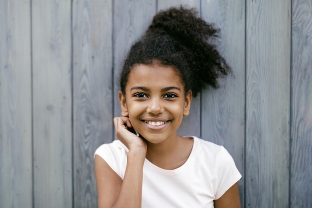 Portrait d'une adolescente