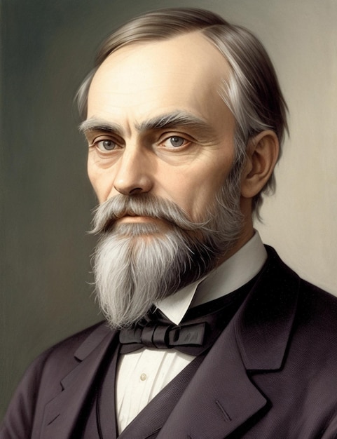 Photo portrait d'alfred nobel, chimiste suédois et fondateur du prix nobel