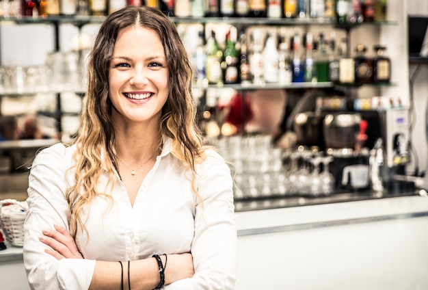 Portrait de barman