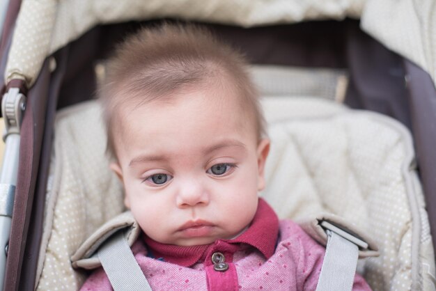 Portrait d'un bébé mignon