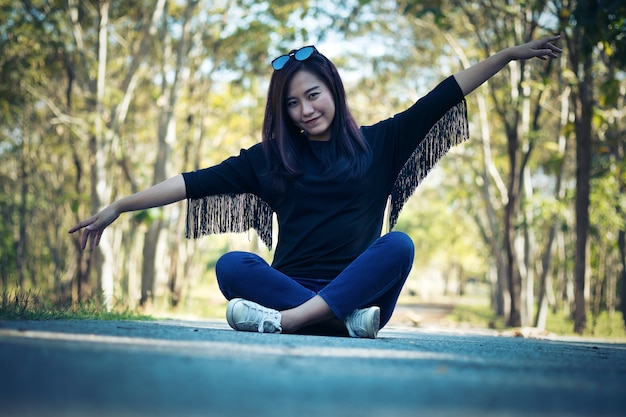 portrait belle femme asiatique