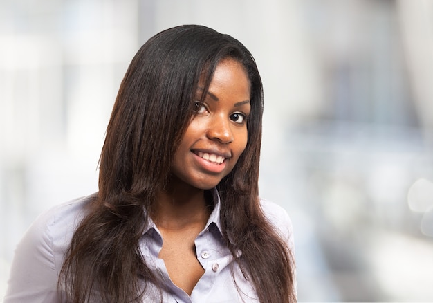 Portrait d&#39;une belle femme