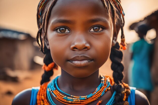 portrait d'une belle jeune femme avec une robe traditionnelle dans la ville de la vieille ville de l'ancienne