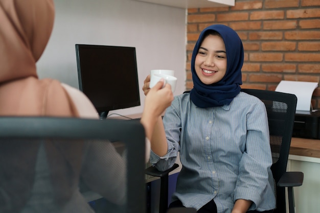 Portrait de belles femmes musulmanes