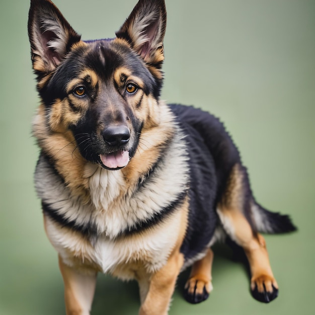 Portrait de berger allemand