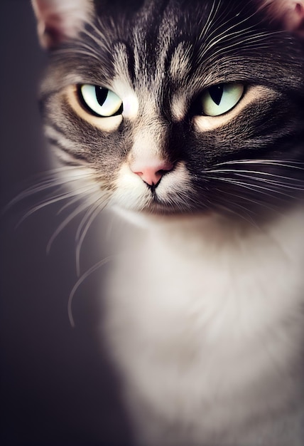 Portrait d'un chat