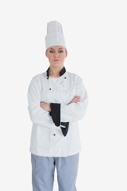 Portrait de chef féminin confiant