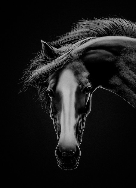 portrait de cheval