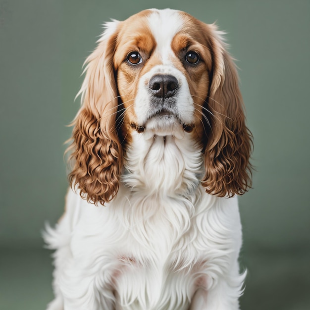 Portrait d'un cocker espagnol