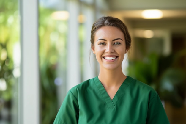 Portrait d'une dentiste