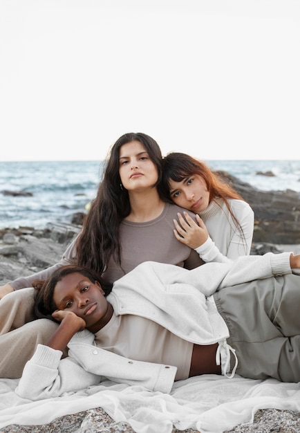 Photo portrait de la diversité des latins