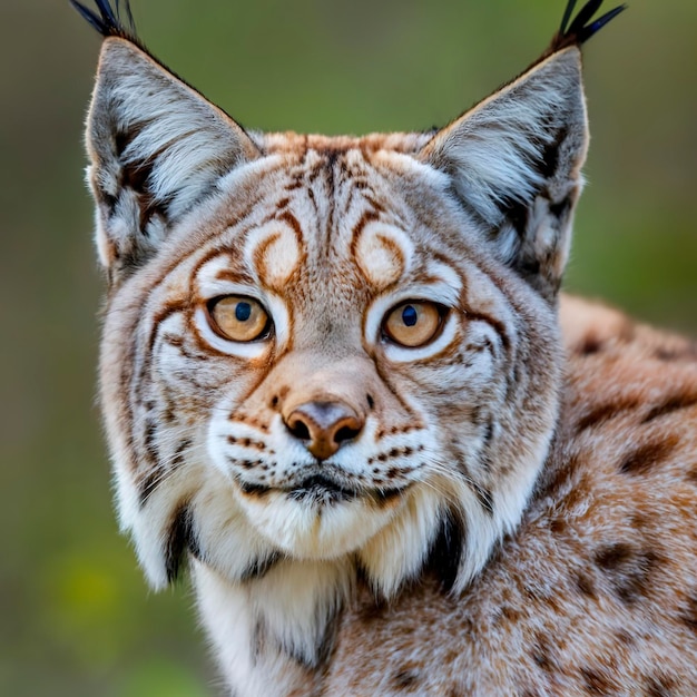 Portrait du lynx des Carpates