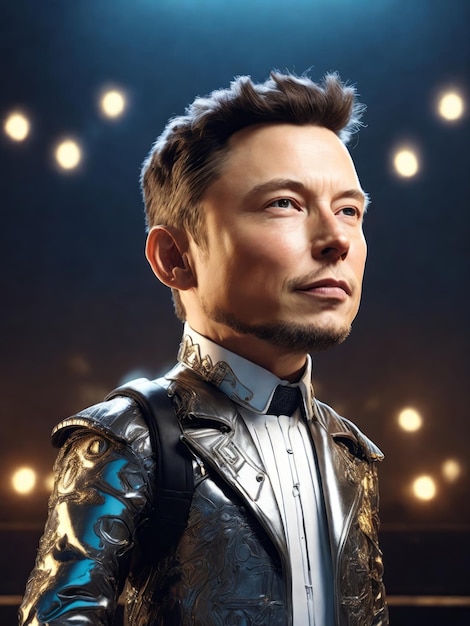 Le portrait d'Elon Musk