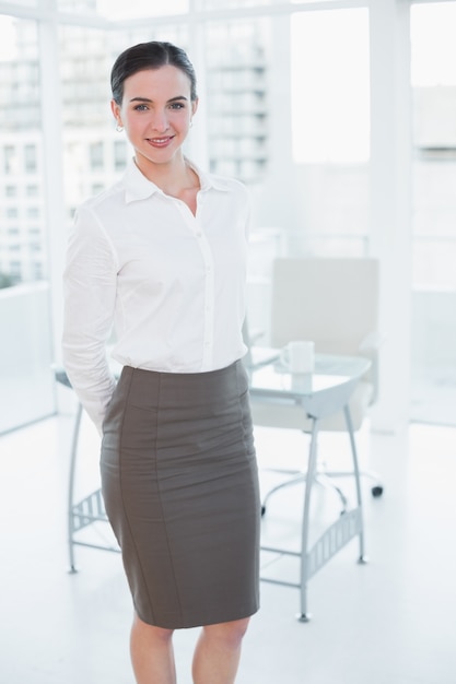 Portrait d&#39;une femme d&#39;affaires élégant au bureau