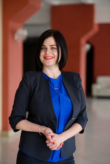 Portrait d'une femme d'affaires réussie.