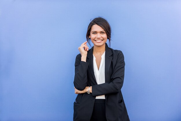 Portrait de femme d'affaires