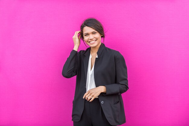 Portrait de femme d'affaires