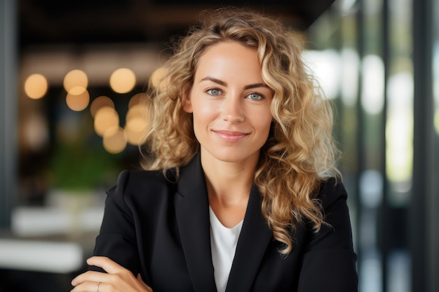 Portrait de femme d'affaires