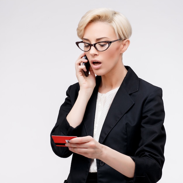 Portrait de femme d'affaires