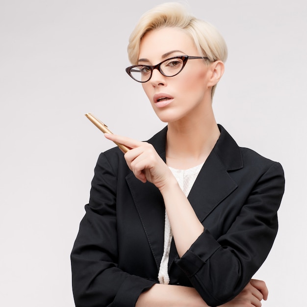 Portrait de femme d'affaires