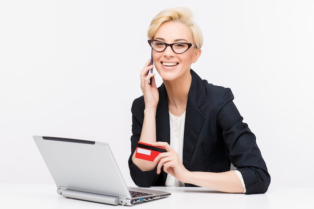 Portrait de femme d'affaires