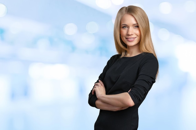 Portrait de femme d'affaires