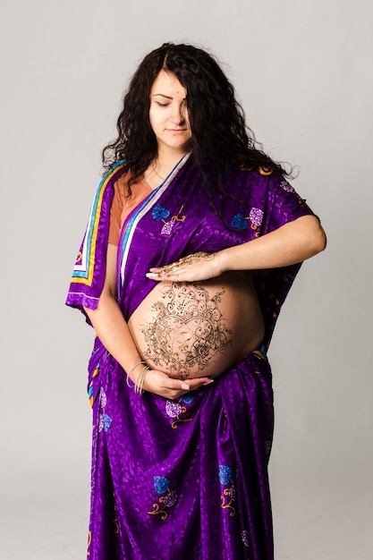 Portrait de femme enceinte