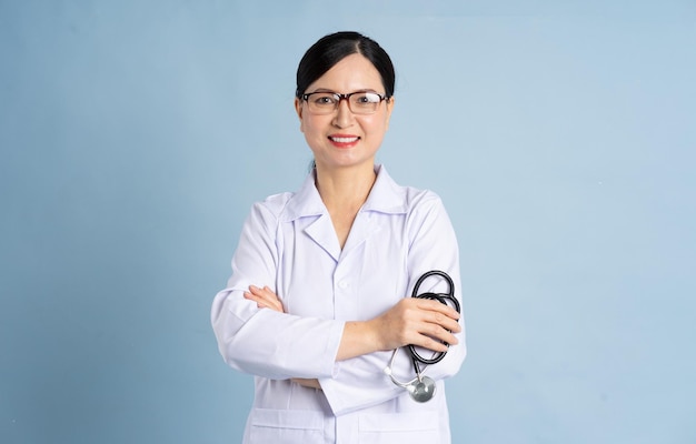 Portrait d&#39;une femme médecin