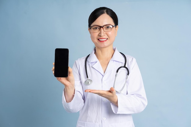 Portrait d&#39;une femme médecin