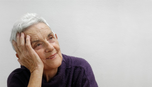 Portrait d&#39;une femme senior