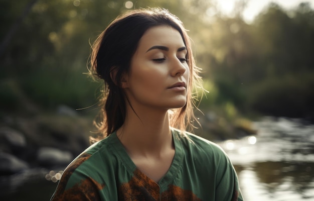 portrait d&#39;une femme